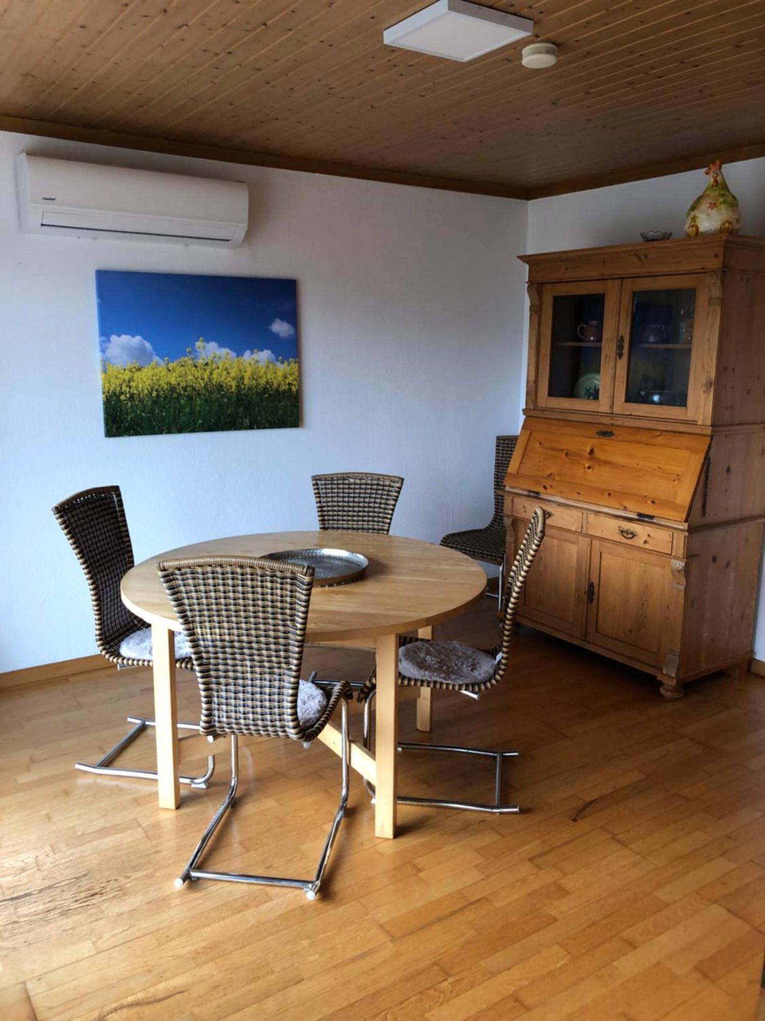 Idyllisch Wohnen Im Weserbergland - Bungalow Mit Phantastischer Aussicht Fuer 4 Personen Polle Esterno foto